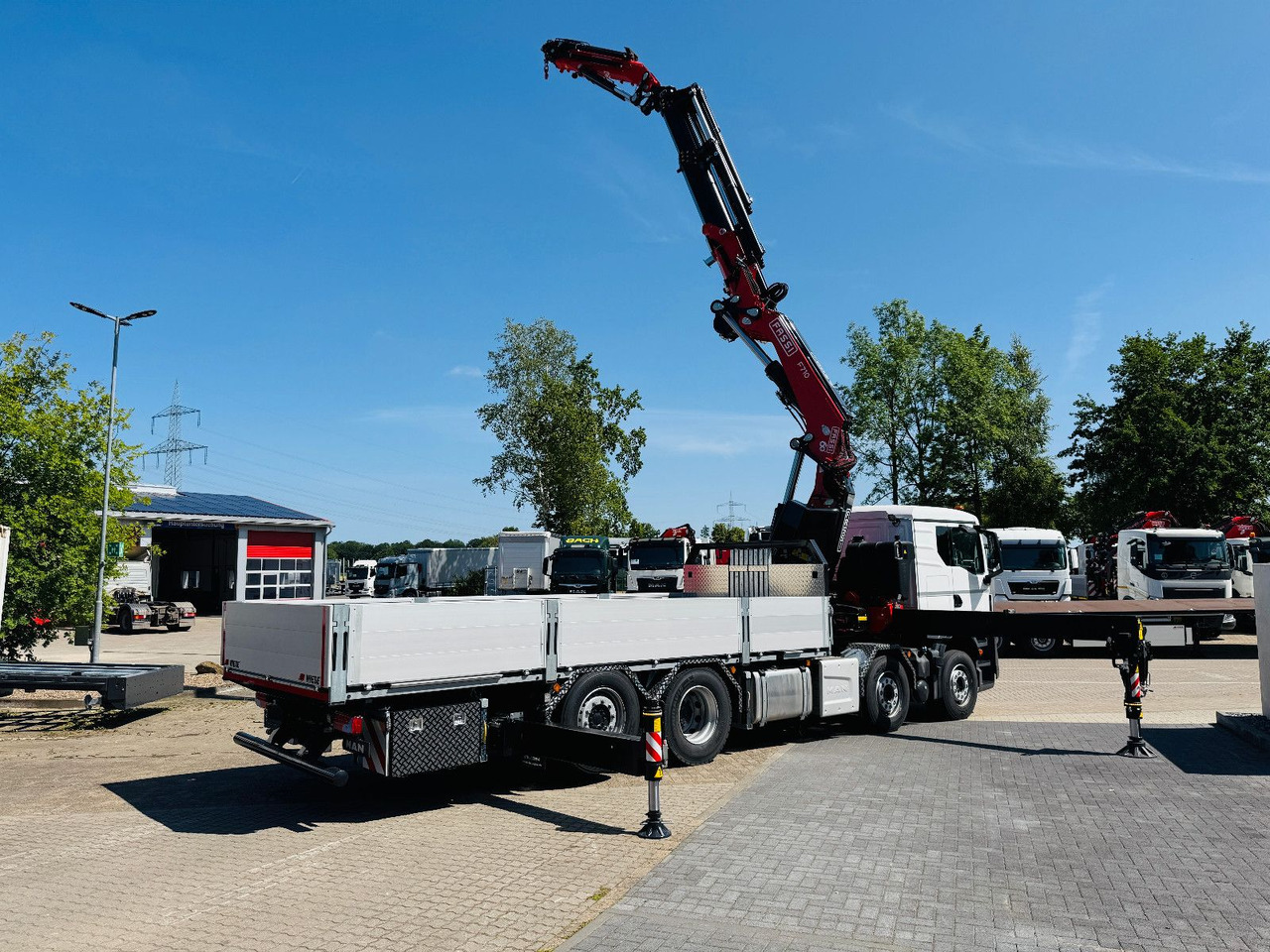 MAN TGS 32.510 mit F710 Frontkran sofort - Camion plateau, Camion grue: photos 3 MAN TGS 32.510 mit F710 Frontkran sofort - Camion plateau, Camion grue: photos 3