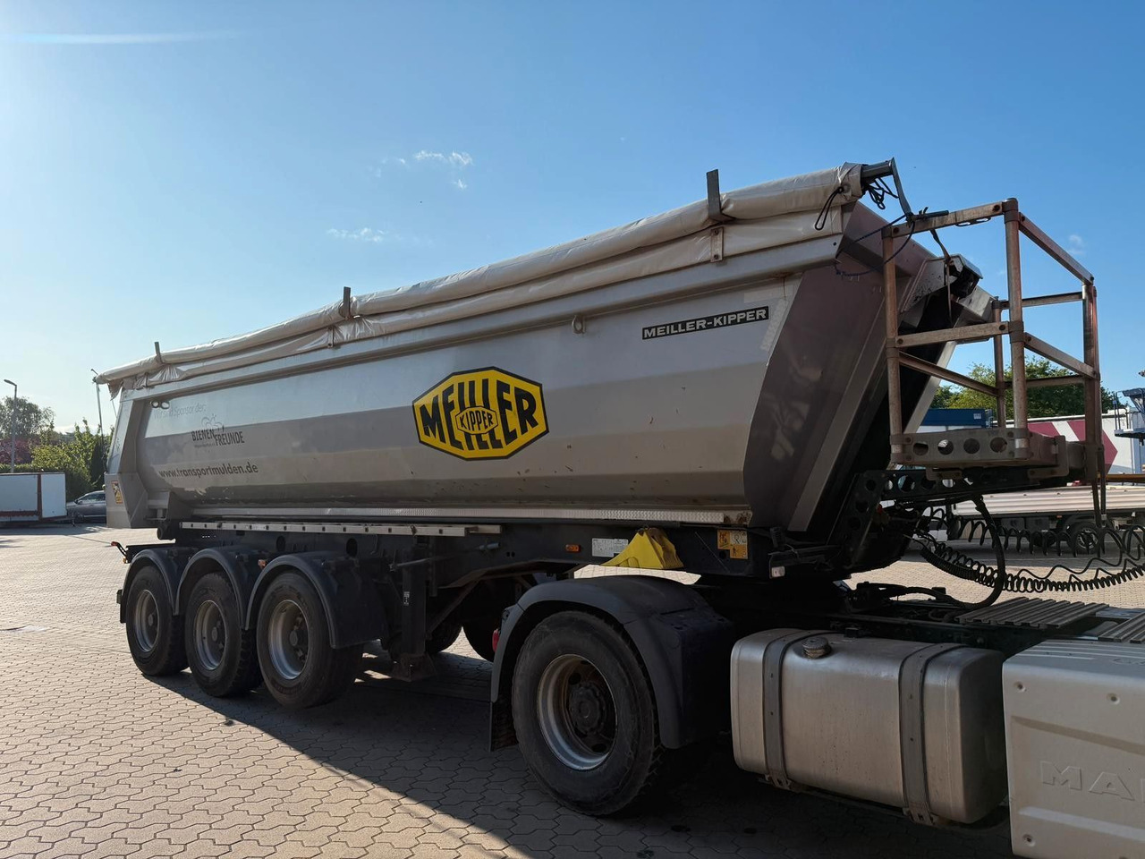 Meiller F.X. MEILLER KISA3 24 m3 - Semi-remorque benne: photos 5 Meiller F.X. MEILLER KISA3 24 m3 - Semi-remorque benne: photos 5