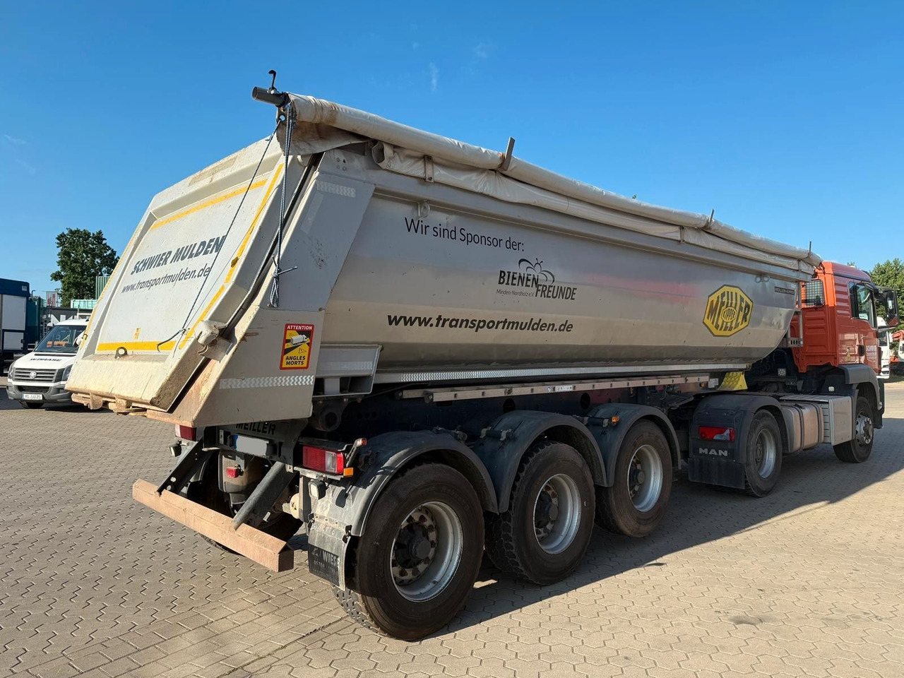 Meiller F.X. MEILLER KISA3 24 m3 - Semi-remorque benne: photos 3 Meiller F.X. MEILLER KISA3 24 m3 - Semi-remorque benne: photos 3