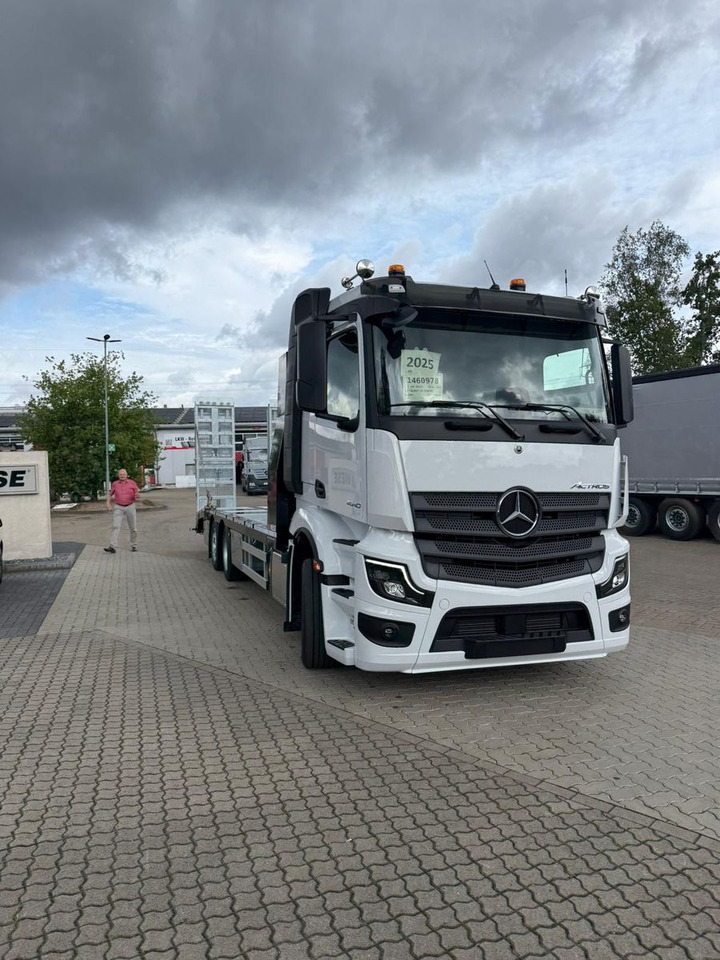 Mercedes-Benz Actros mit Rampen, Maschinentransporter - crédit-bail Mercedes-Benz Actros mit Rampen, Maschinentransporter: photos 8