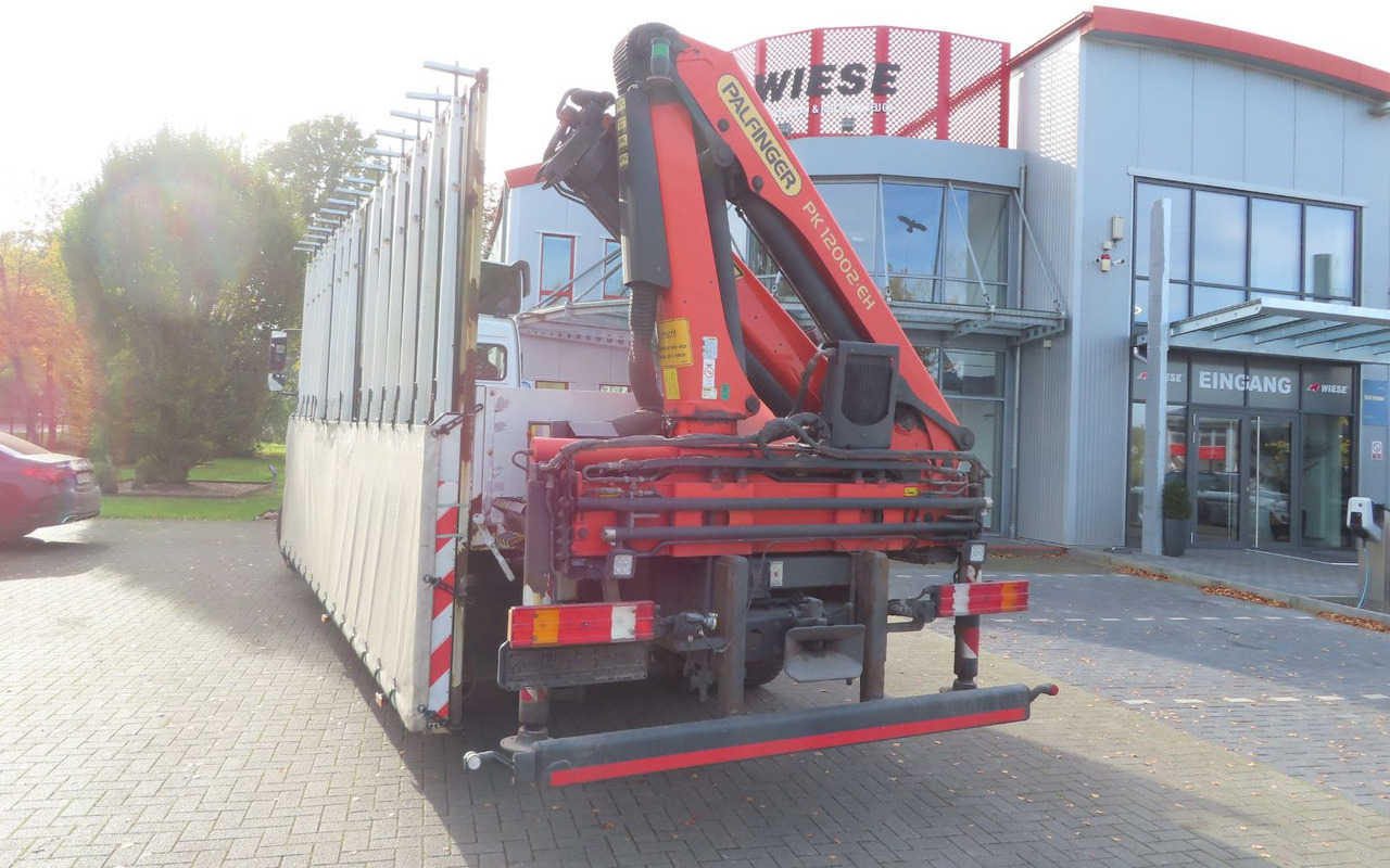 Mercedes-Benz Axor 1833 L - Glastransporter Kran Palfinger - Camion grue: photos 2 Mercedes-Benz Axor 1833 L - Glastransporter Kran Palfinger - Camion grue: photos 2