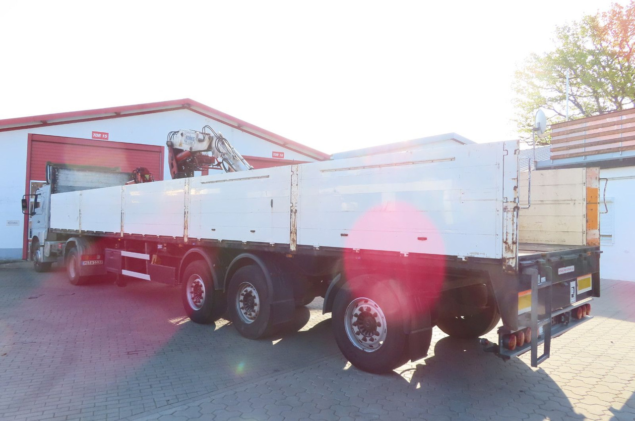 Rollkran Auflieger Kennis - Semi-remorque plateau: photos 1 Rollkran Auflieger Kennis - Semi-remorque plateau: photos 1