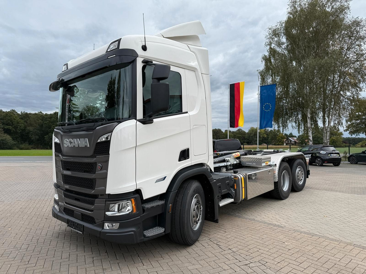 Scania R460 6x2 - Abrollkipper - Sofort Verfügbar! - Camion ampliroll: photos 1 Scania R460 6x2 - Abrollkipper - Sofort Verfügbar! - Camion ampliroll: photos 1