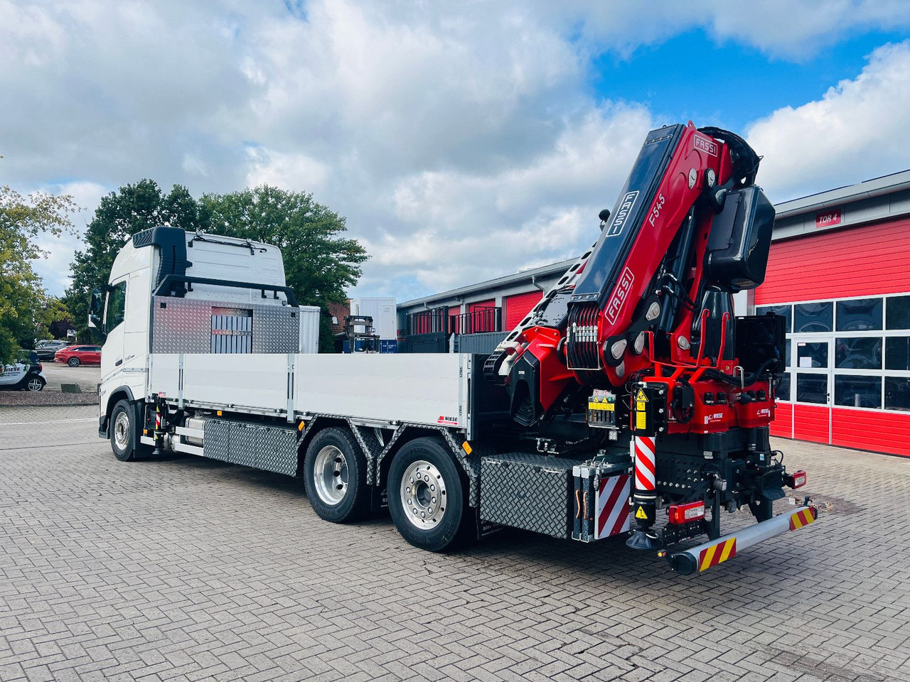 Camion grue Volvo FH 540 6x2 Container Fassi F545 Heck: photos 8