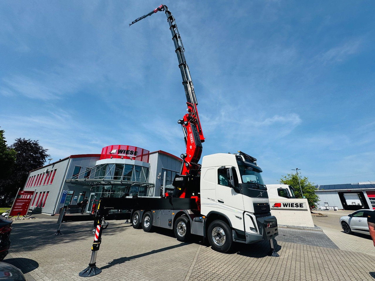 Volvo FH 540 mit Fassi F2150RAL Fly Jib + Winde - Camion grue: photos 1 Volvo FH 540 mit Fassi F2150RAL Fly Jib + Winde - Camion grue: photos 1