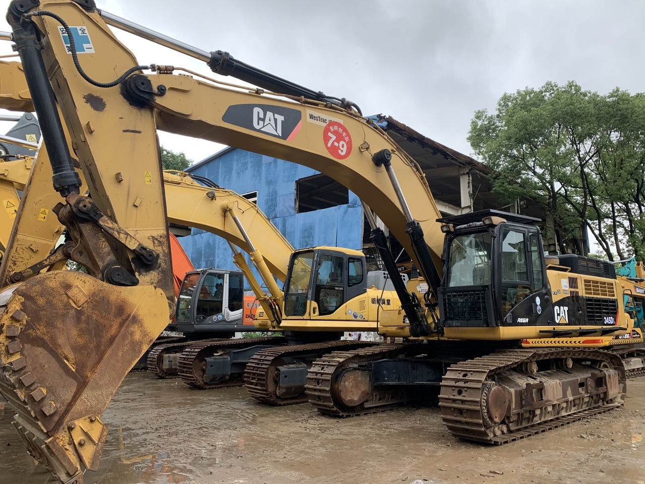 CATERPILLAR 345DL - Pelle sur chenille: photos 1 CATERPILLAR 345DL - Pelle sur chenille: photos 1