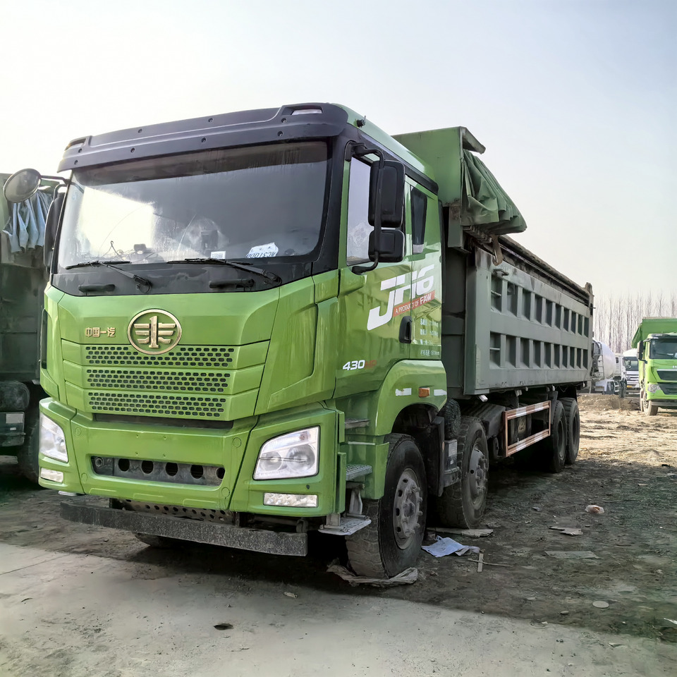 FAW 8x4 430hp-Green FAW 430 - Camion benne: photos 2 FAW 8x4 430hp-Green FAW 430 - Camion benne: photos 2