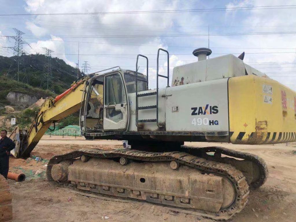 HITACHI ZX490 - Pelle sur chenille: photos 2 HITACHI ZX490 - Pelle sur chenille: photos 2