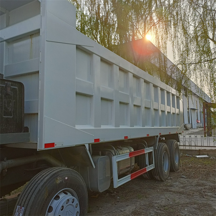 Camion benne HOWO 8x4 371hp-White Tipper: photos 8