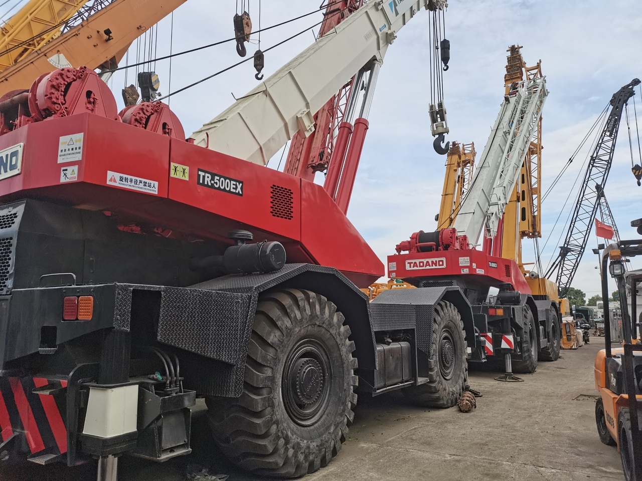 TADANO TR500EX - Grue: photos 1 TADANO TR500EX - Grue: photos 1