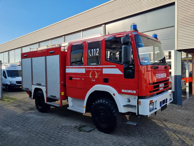 Iveco Magirus EUROFIRE/ 95E18 4x4 FIRETRUCK / EXPEDITIONTRUCK - Camion de pompier: photos 1 Iveco Magirus EUROFIRE/ 95E18 4x4 FIRETRUCK / EXPEDITIONTRUCK - Camion de pompier: photos 1