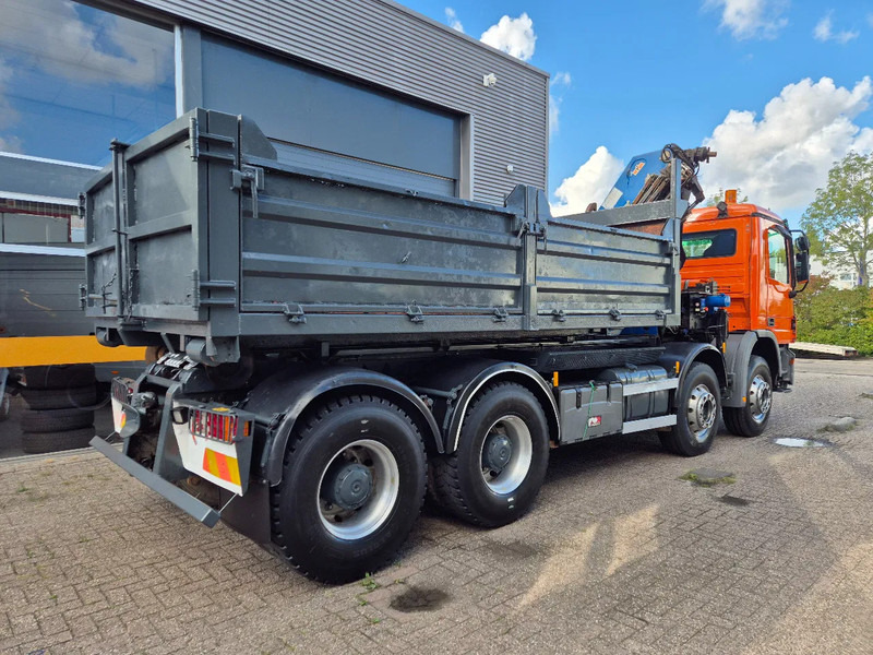 Mercedes-Benz Actros 3241 8X4 Containersysteem/ 20T HMF crane/ Manual - Camion ampliroll, Camion grue: photos 5 Mercedes-Benz Actros 3241 8X4 Containersysteem/ 20T HMF crane/ Manual - Camion ampliroll, Camion grue: photos 5