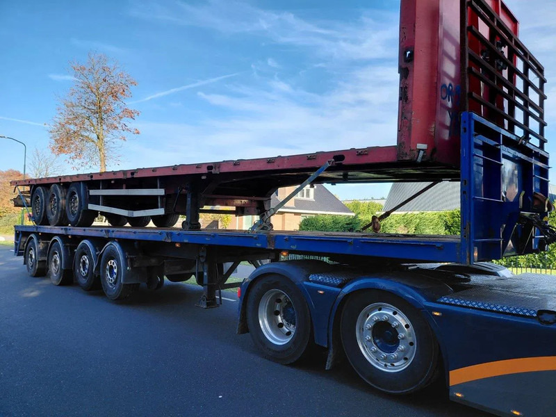 Kwb 4 AXLE HOLLAND TRAILER 41180 KG LOADING CAPACITY - Semi-remorque plateau: photos 5 Kwb 4 AXLE HOLLAND TRAILER 41180 KG LOADING CAPACITY - Semi-remorque plateau: photos 5