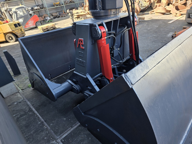 Benne preneuse pour Engins de chantier clamshell 6000 liter sennebogen fuchs liebherr lh clamshell: photos 6