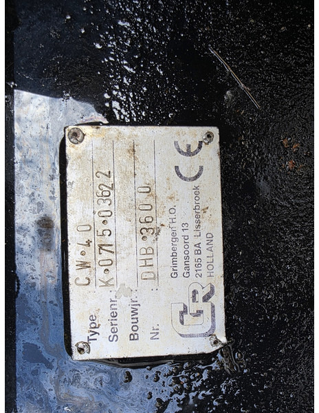 Kopplaat cw40 cw 45 adaptor plate cw45 cw 40 verachtert - Attache rapide pour Engins de chantier: photos 5 Kopplaat cw40 cw 45 adaptor plate cw45 cw 40 verachtert - Attache rapide pour Engins de chantier: photos 5