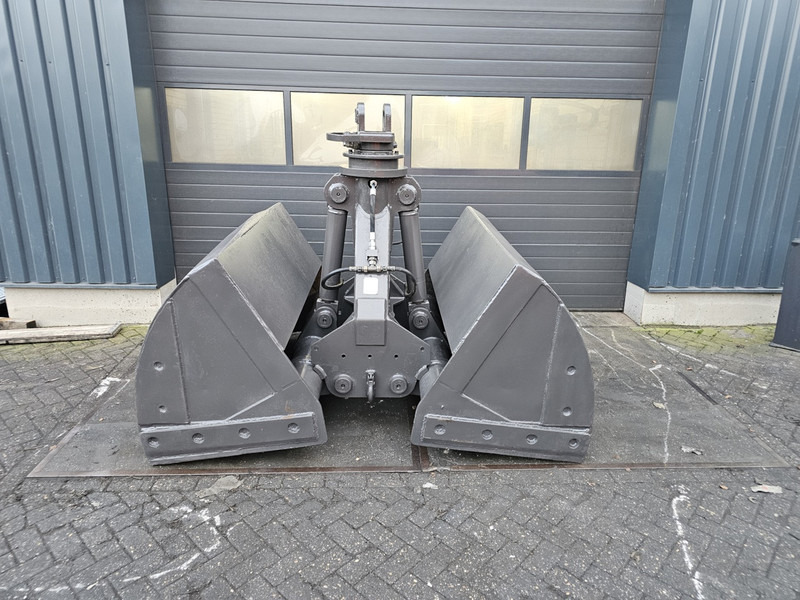 Overslag grijper groeneveld clamshell bucket sennebogen liebherr lh fuchs - Benne preneuse pour Engins de chantier: photos 1 Overslag grijper groeneveld clamshell bucket sennebogen liebherr lh fuchs - Benne preneuse pour Engins de chantier: photos 1