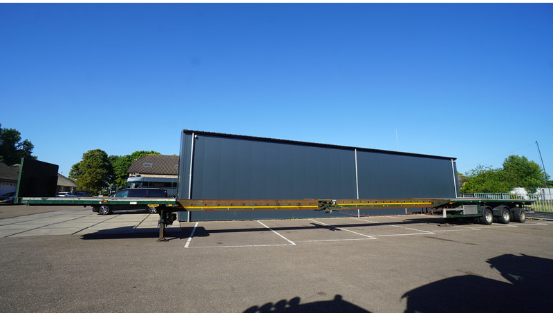 Broshuis 3 AXLE FLATBED 2X 750CM EXTENDABLE TRAILER - Semi-remorque plateau: photos 1 Broshuis 3 AXLE FLATBED 2X 750CM EXTENDABLE TRAILER - Semi-remorque plateau: photos 1