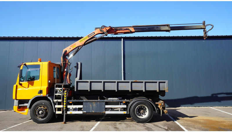 DAF CF 65.210 HOOKARM SYSTEM WITH PALFINGER PK 9501 CRANE - Camion grue: photos 1 DAF CF 65.210 HOOKARM SYSTEM WITH PALFINGER PK 9501 CRANE - Camion grue: photos 1