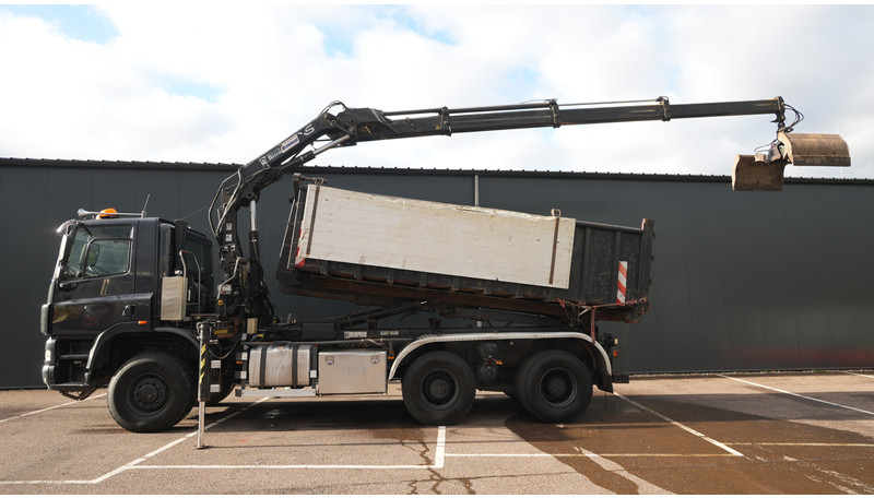 Ginaf X 3335 S 6X6 HOOKARM WITH HIAB 144 DS-3 DUO CRANE 352.000KM - Camion grue: photos 1 Ginaf X 3335 S 6X6 HOOKARM WITH HIAB 144 DS-3 DUO CRANE 352.000KM - Camion grue: photos 1