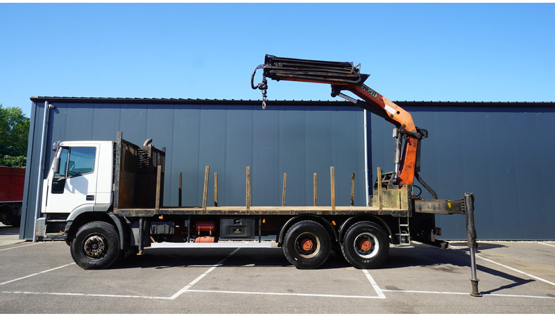 Iveco EUROTRAKKER CURSOR 350 6X4 FALTBED WITH PALFINGER PK 20002 CRANE - Camion grue: photos 1 Iveco EUROTRAKKER CURSOR 350 6X4 FALTBED WITH PALFINGER PK 20002 CRANE - Camion grue: photos 1