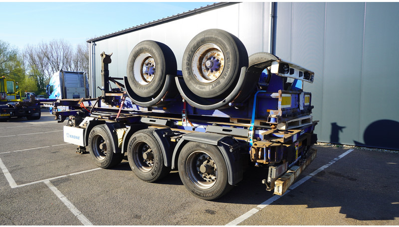 Krone 3 AXLE CONTAINER TRANSPORT TRAILER - Semi-remorque porte-conteneur/ Caisse mobile: photos 5 Krone 3 AXLE CONTAINER TRANSPORT TRAILER - Semi-remorque porte-conteneur/ Caisse mobile: photos 5