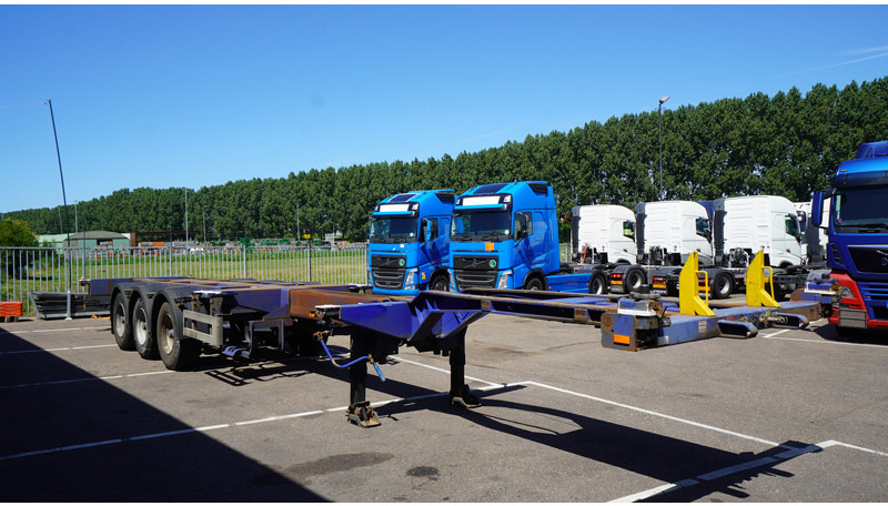 Pacton 3 AXLE CONTAINER TRANSPORT TRAILER EXTENDABLE 45 FT - Semi-remorque porte-conteneur/ Caisse mobile: photos 3 Pacton 3 AXLE CONTAINER TRANSPORT TRAILER EXTENDABLE 45 FT - Semi-remorque porte-conteneur/ Caisse mobile: photos 3
