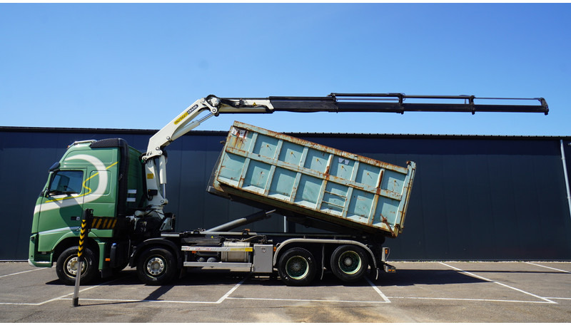 Volvo FH 540 8X2 HOOKARM SYSTEM WITH PALFINGER PK 20002 CRANE - Camion grue: photos 1 Volvo FH 540 8X2 HOOKARM SYSTEM WITH PALFINGER PK 20002 CRANE - Camion grue: photos 1