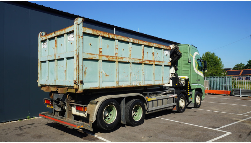 Camion grue Volvo FH 540 8X2 HOOKARM SYSTEM WITH PALFINGER PK 20002 CRANE: photos 9