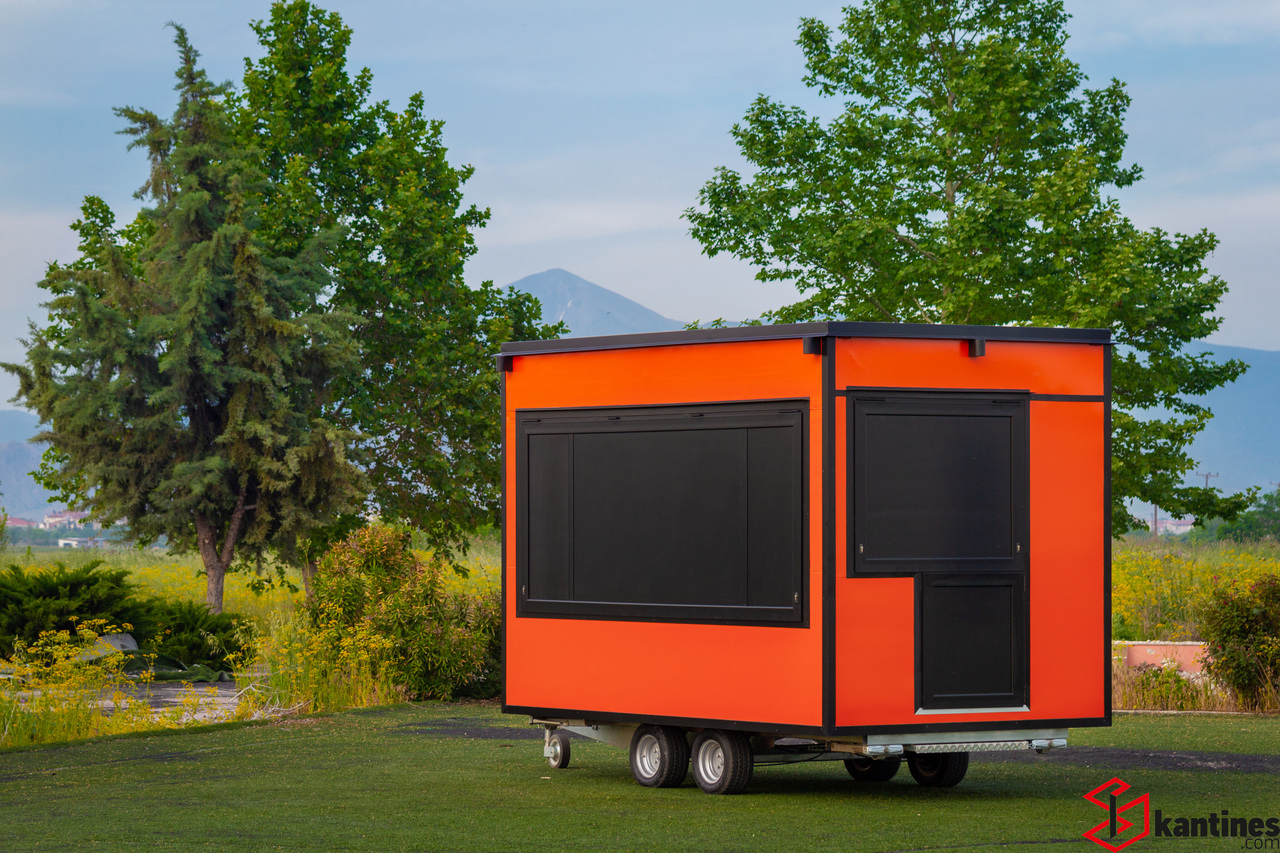 Skretas Orange Standard Medium Size - Remorque magasin: photos 2 Skretas Orange Standard Medium Size - Remorque magasin: photos 2