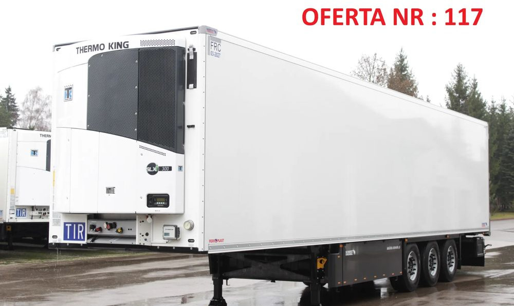Schmitz Cargobull FP 60 V7 Thermo King SLXi 300 / DOPPELSTOCK / 2 458 MTH - JAK FABRYCZNIE NOWA / ŚCIANA 7 CM / - Semi-remorque frigorifique: photos 1 Schmitz Cargobull FP 60 V7 Thermo King SLXi 300 / DOPPELSTOCK / 2 458 MTH - JAK FABRYCZNIE NOWA / ŚCIANA 7 CM / - Semi-remorque frigorifique: photos 1