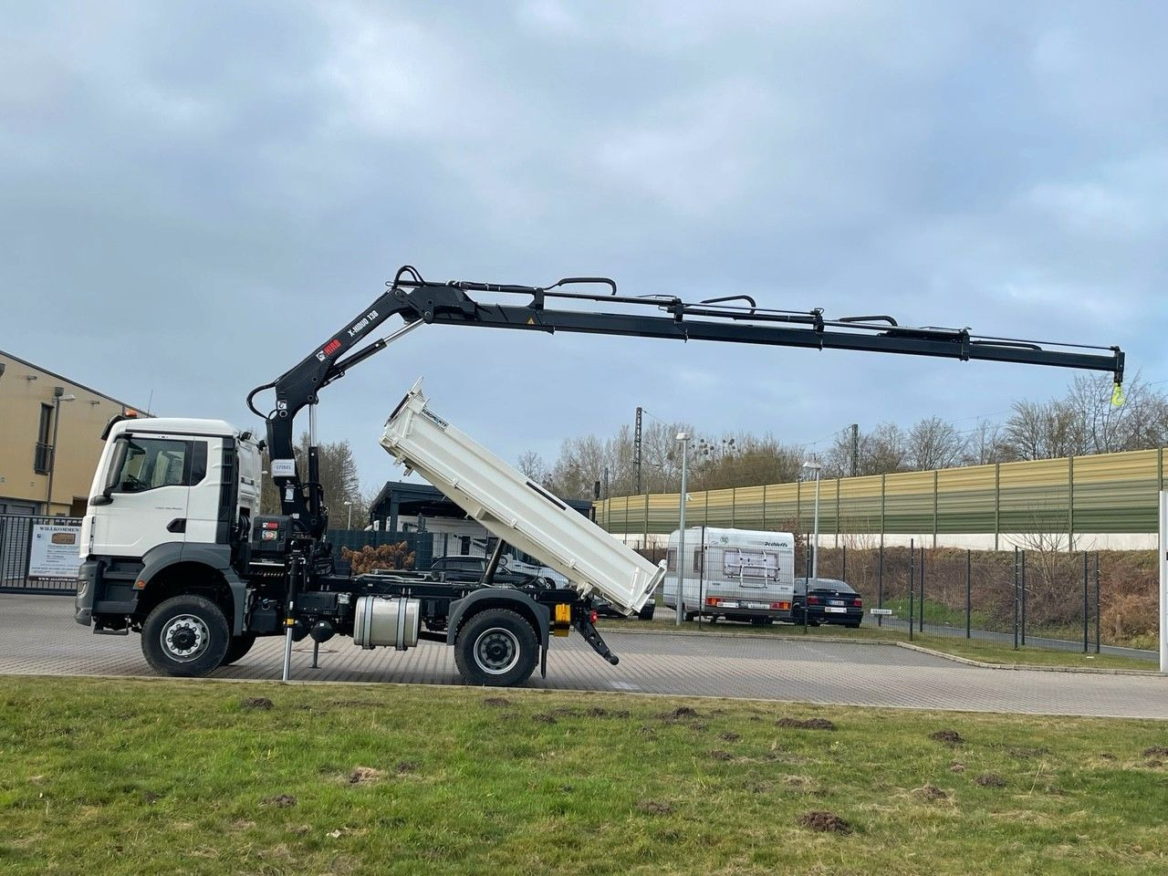 MAN TGS 18.400 TG3 4x4 Euro6e Hiab X-HiDuo 138DS-4 - Camion benne, Camion grue: photos 3 MAN TGS 18.400 TG3 4x4 Euro6e Hiab X-HiDuo 138DS-4 - Camion benne, Camion grue: photos 3