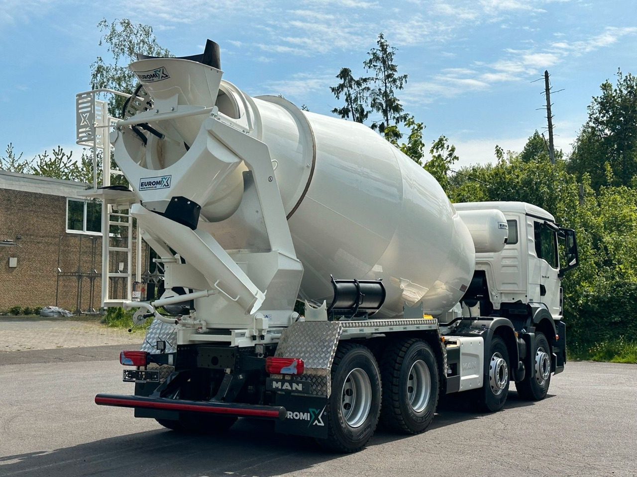 Camion malaxeur MAN TGS 32.440 8x4 / Euromix MTP EM 9 L: photos 8