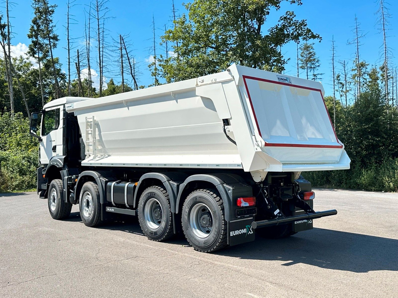 MAN TGS 37.480 8x4 EuromixMTP Mulden Kipper - Camion benne: photos 4 MAN TGS 37.480 8x4 EuromixMTP Mulden Kipper - Camion benne: photos 4