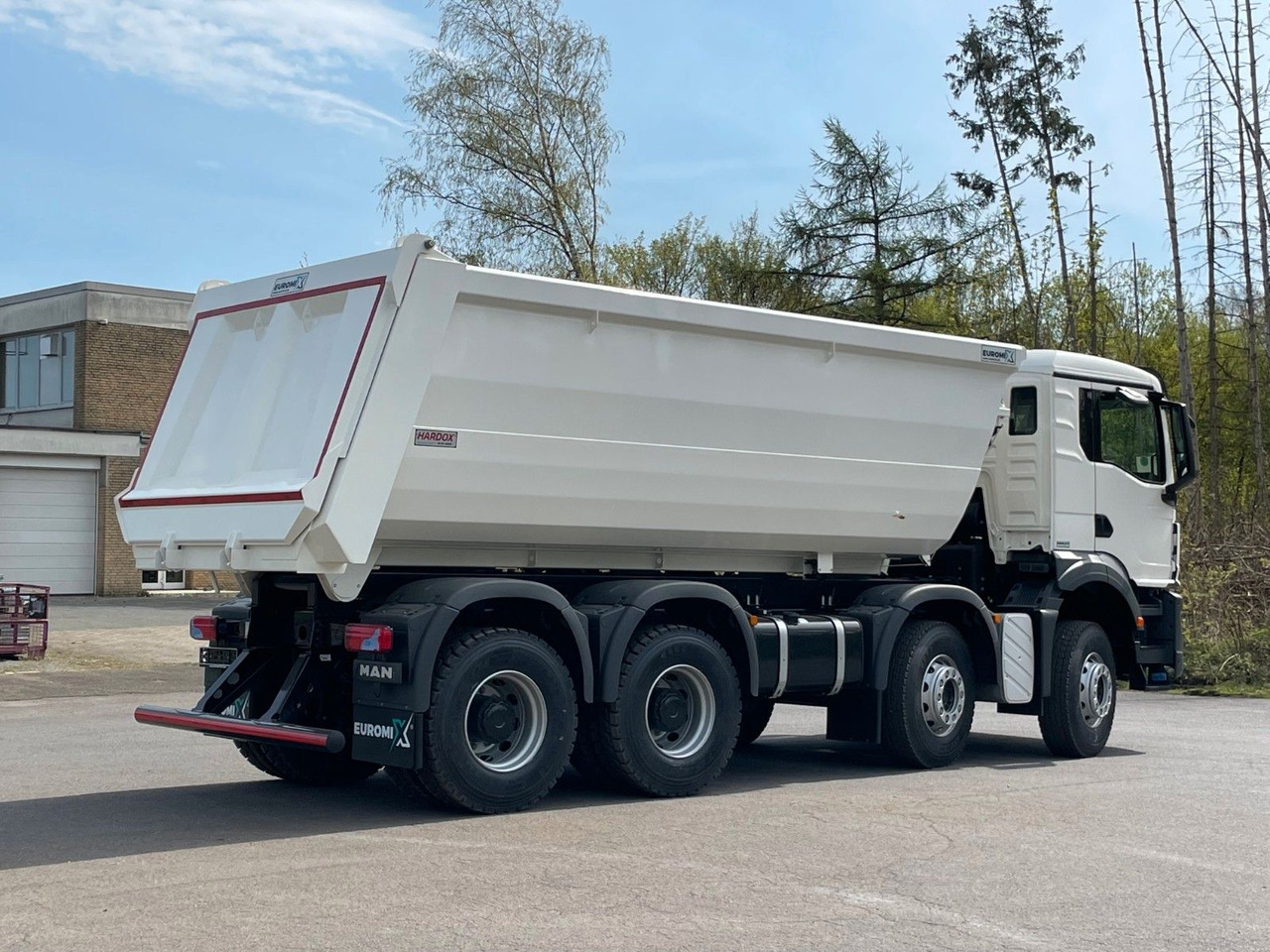 Camion multibenne MAN TGS 41.400 8x4 /  EUROMIX MTP 20m³/ EURO2 Kipper: photos 7