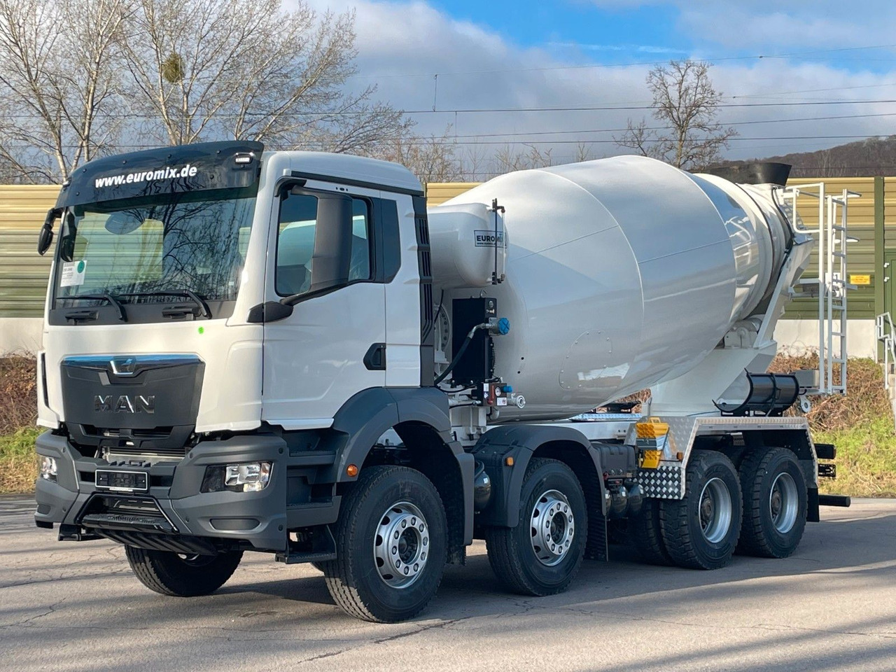 MAN TGS 41.400 8x4 / EuromixMTP EM 10m³ R/ EURO 5 - Camion malaxeur: photos 3 MAN TGS 41.400 8x4 / EuromixMTP EM 10m³ R/ EURO 5 - Camion malaxeur: photos 3
