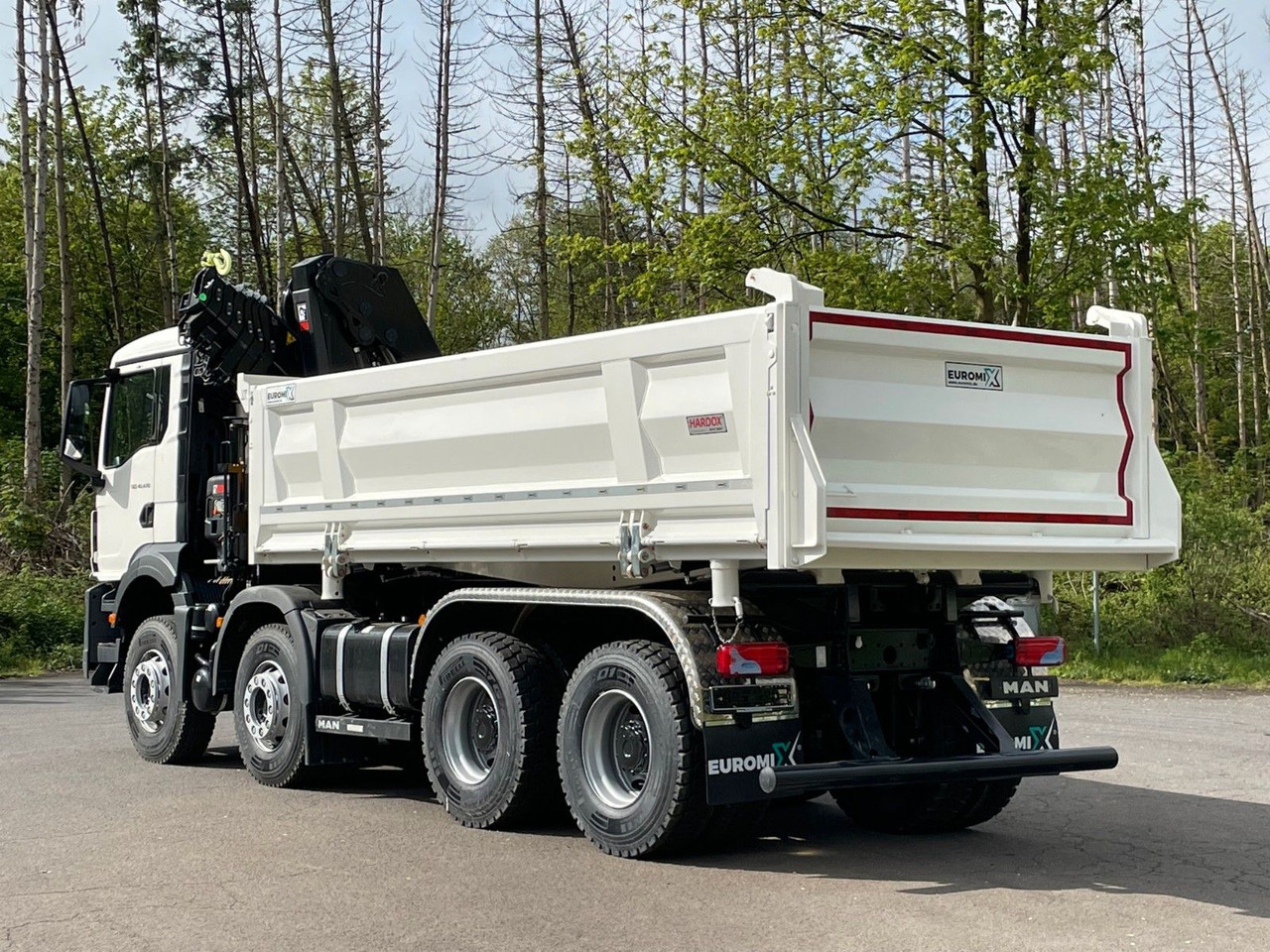 MAN TGS 41.480 8x4/Euro6e Euromix Kipper Hiab 228-6 - Camion benne, Camion grue: photos 5 MAN TGS 41.480 8x4/Euro6e Euromix Kipper Hiab 228-6 - Camion benne, Camion grue: photos 5