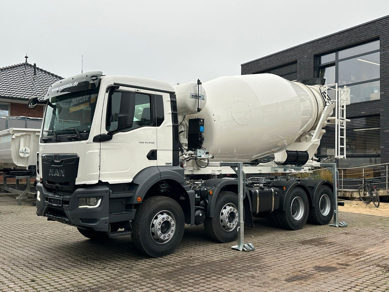 Camion malaxeur MAN TGS 41.480 8x4 WECHSELSYSTEM KIPPER+MISCHER: photos 17