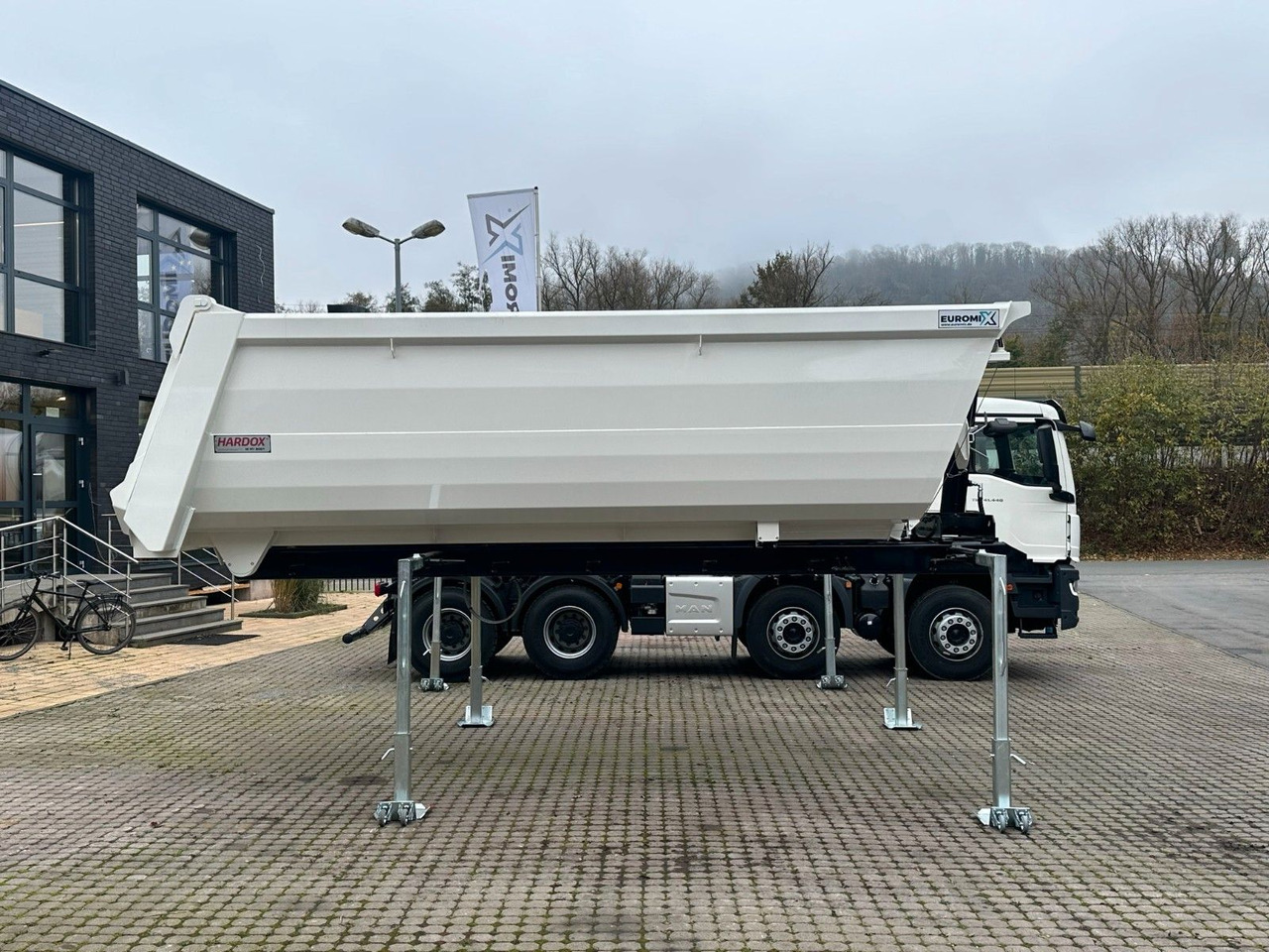 Camion malaxeur MAN TGS 41.480 8x4 WECHSELSYSTEM KIPPER+MISCHER: photos 8