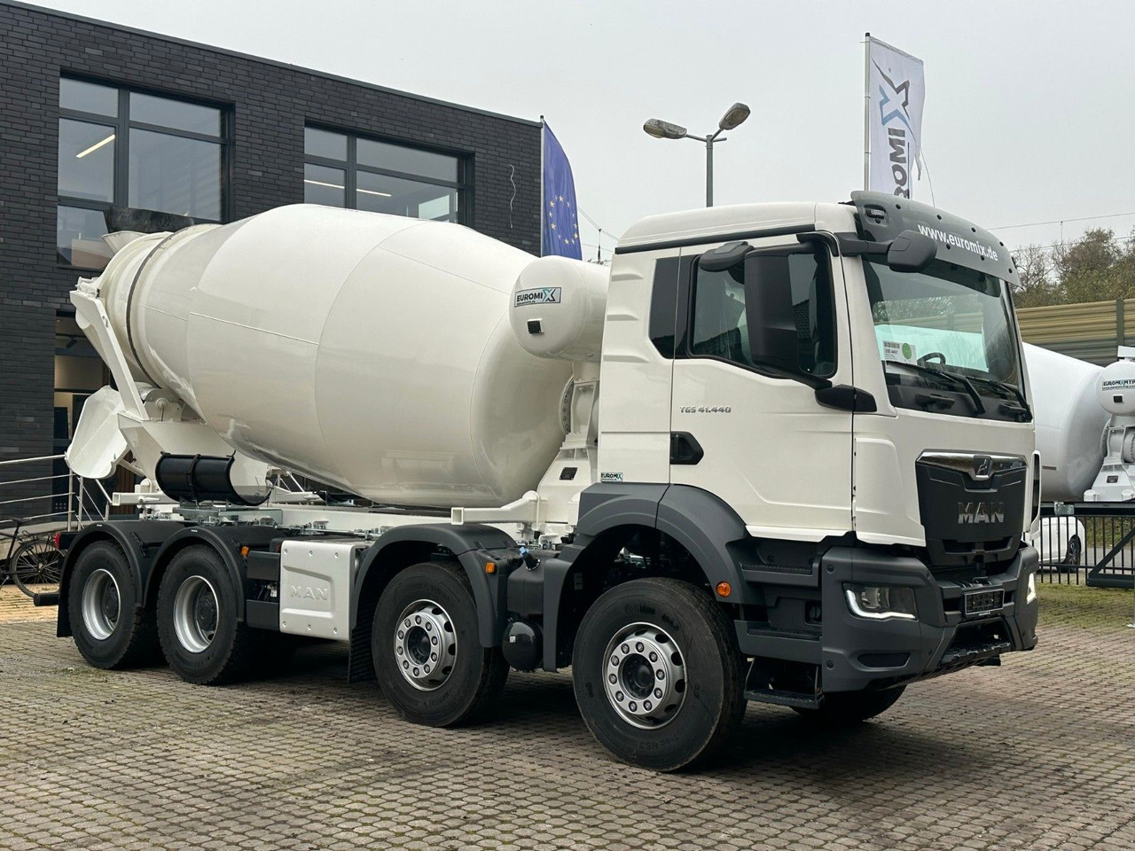 Camion malaxeur MAN TGS 41.480 8x4 WECHSELSYSTEM KIPPER+MISCHER: photos 16