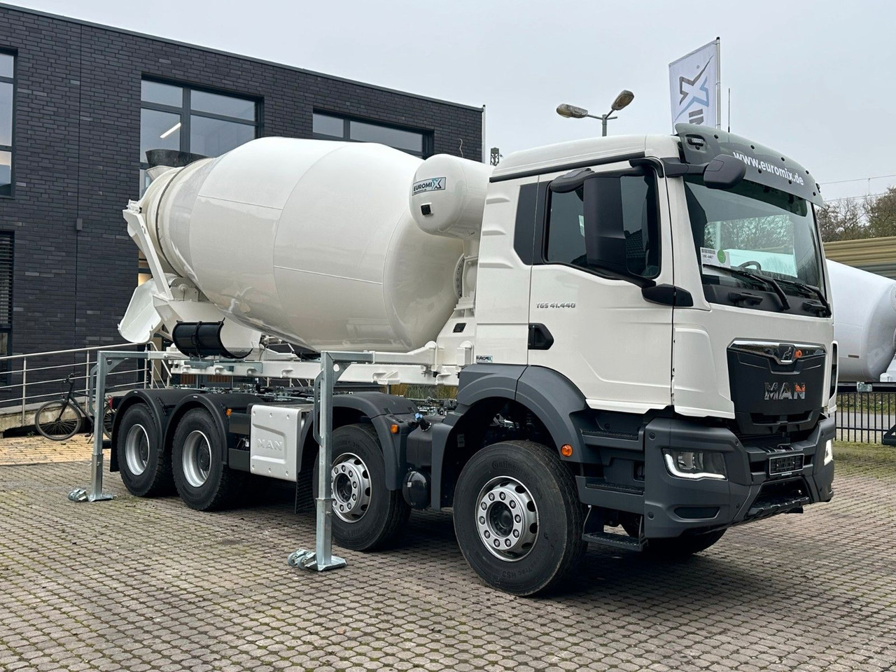 Camion malaxeur MAN TGS 41.480 8x4 WECHSELSYSTEM KIPPER+MISCHER: photos 18