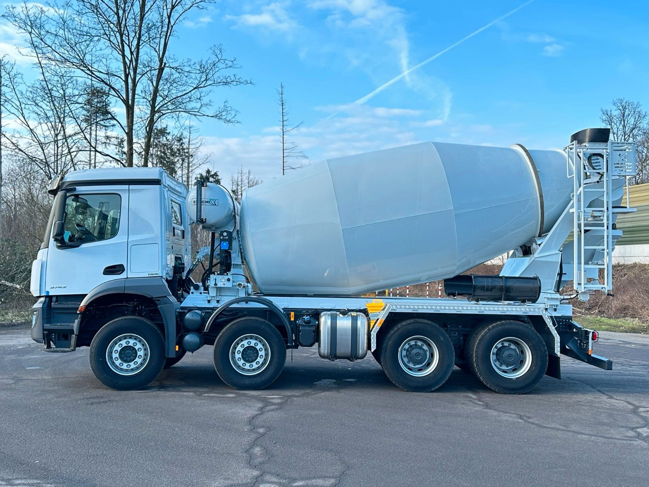 Mercedes-Benz Arocs 5 3743 8X4 / Euro6e EuromixMTP EM 10 L - Camion malaxeur: photos 3 Mercedes-Benz Arocs 5 3743 8X4 / Euro6e EuromixMTP EM 10 L - Camion malaxeur: photos 3