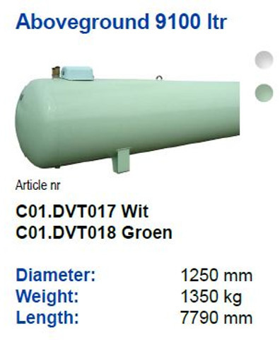 De Visser Propaan/Butaan LPG tank 9100 L gastank Propaan/Butaan LPG tank 9100 L (4,55 ton) Gastank Ø 1250 including tank fittings ID 11.10 L: 7790mm, 1350kg option of heating spiral - Réservoir de carburant pour Camion: photos 4 De Visser Propaan/Butaan LPG tank 9100 L gastank Propaan/Butaan LPG tank 9100 L (4,55 ton) Gastank Ø 1250 including tank fittings ID 11.10 L: 7790mm, 1350kg option of heating spiral - Réservoir de carburant pour Camion: photos 4