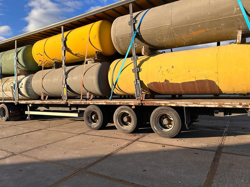 Camion citerne Visser 4850L(2.42 ton) Gastanks - Gas, Gaz, LPG, GPL, Propane, Butane tank Underground Gastank Used Tanks ID 1.008 ( Flexible options: Wholesale in a trailer/ Retail): photos 1