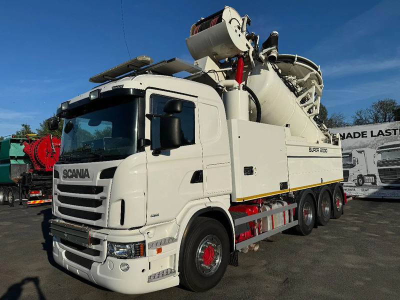 Scania R480 Combi, Wiedemann Super 2000 (16m3) + Recycler, Euro 6, 2013 - Camion hydrocureur: photos 4 Scania R480 Combi, Wiedemann Super 2000 (16m3) + Recycler, Euro 6, 2013 - Camion hydrocureur: photos 4