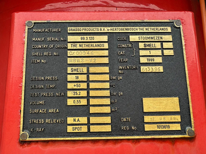 Camion de pompier DAF 55 230ATI **NITROGEN POWDER FIRETRUCK-TOPSHAPE**: photos 7 Camion de pompier DAF 55 230ATI **NITROGEN POWDER FIRETRUCK-TOPSHAPE**: photos 7