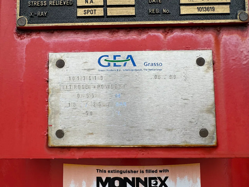 Camion de pompier DAF 55 230ATI **NITROGEN POWDER FIRETRUCK-TOPSHAPE**: photos 6 Camion de pompier DAF 55 230ATI **NITROGEN POWDER FIRETRUCK-TOPSHAPE**: photos 6