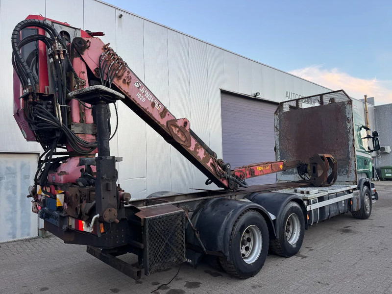 Camion grumier, Camion grue Scania R560 V8 **6X4+JONSERED 1020 CRANE**: photos 9 Camion grumier, Camion grue Scania R560 V8 **6X4+JONSERED 1020 CRANE**: photos 9
