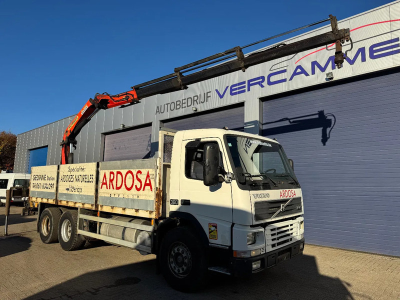 Camion plateau, Camion grue Volvo FM 10.360 **BELGIAN TRUCK-FULL STEEL-PALFINGER PK16000**: photos 20 Camion plateau, Camion grue Volvo FM 10.360 **BELGIAN TRUCK-FULL STEEL-PALFINGER PK16000**: photos 20