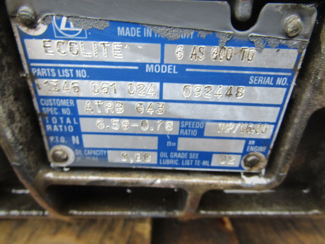DAF LF55 180 ATRONIC GEARBOX TYPE AS800TO - Boîte de vitesse pour Camion: photos 3 DAF LF55 180 ATRONIC GEARBOX TYPE AS800TO - Boîte de vitesse pour Camion: photos 3
