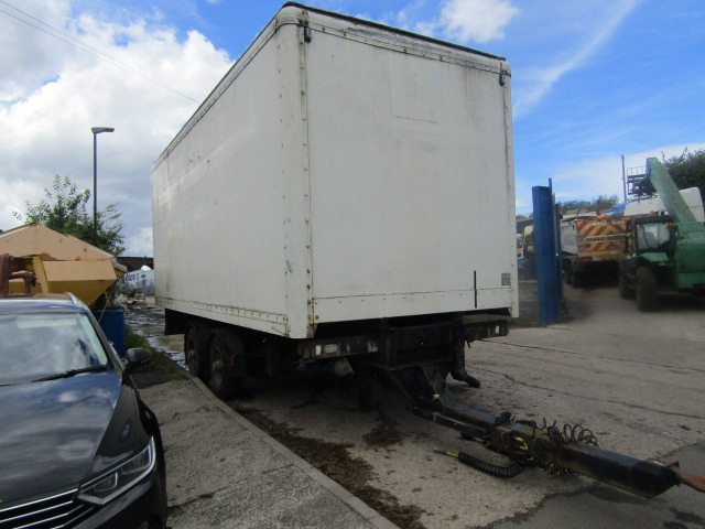 DRAWBAR BOX VAN TRAILER TANDEM AXLE (EX DRIVING SCHOOL MOT EXPIRED) - Remorque fourgon: photos 2 DRAWBAR BOX VAN TRAILER TANDEM AXLE (EX DRIVING SCHOOL MOT EXPIRED) - Remorque fourgon: photos 2